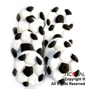 ADORNO PELOTA DE FUTBOL AZUCAR X 8